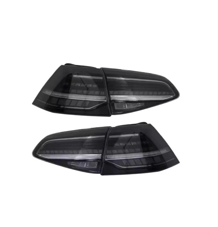 Volkswagen Golf Mk7.5 Style Tail Lights (Clear Smoked)