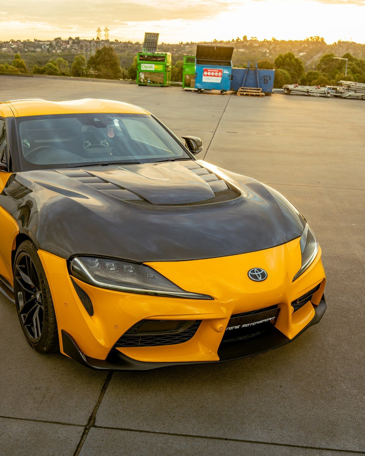 Toyota GR Supra Mk5 Varis Style Carbon Fibre Bonnet