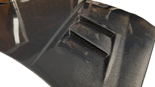 Volkswagen Golf Mk7/7.5 Aspec Style Carbon Fibre Bonnet