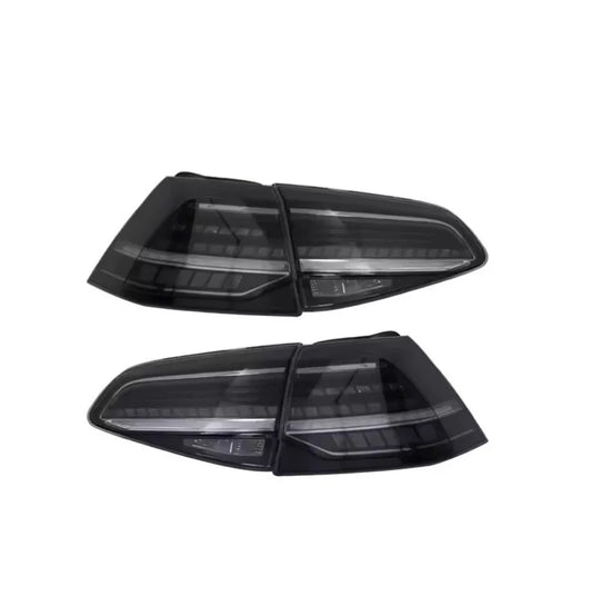 Volkswagen Golf Mk7.5 Style Tail Lights (Clear Smoked)