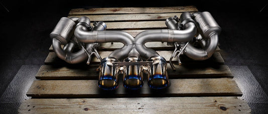 Valvetronic Exhaust System for Ferrari 458 Italia / Spider F1 Version Titanium Signature Series 09-15