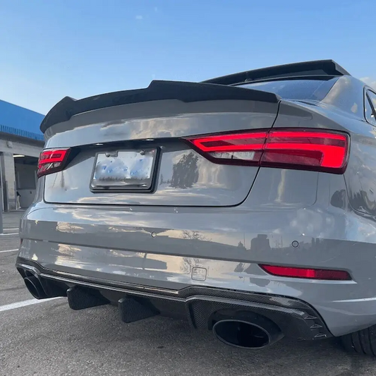 Audi Carbon Fiber Rear Diffuser for 8V RS3 FL