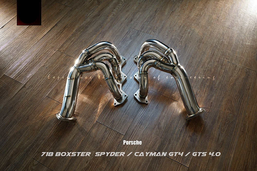 Valvetronic Exhaust System for Porsche Cayman GT4 / Boxster Spyder 718 Pre Feb 20
