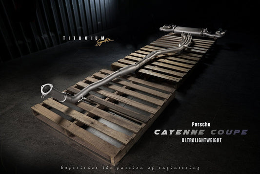 Valvetronic Exhaust System for Porsche Cayenne 9Y0 (OPF) 3.0T Titanium Signature Series Wagon / Coupe 20+