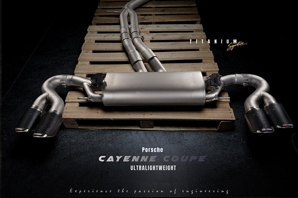 Valvetronic Exhaust System for Porsche Cayenne 9Y0 3.0T Titanium Signature Series Wagon / Coupe 18+