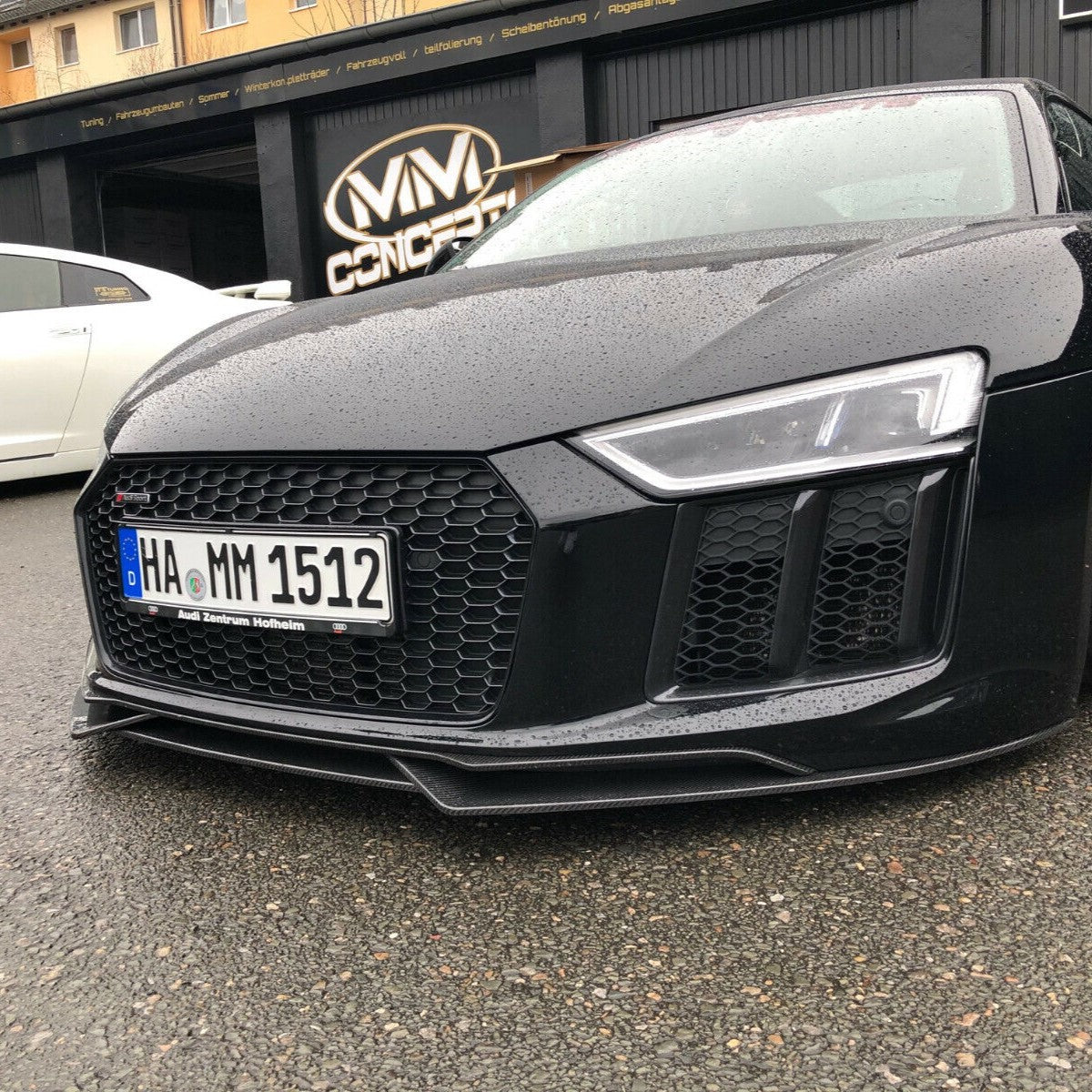 Audi Carbon Fiber Capristo Style Front Splitter for R8 Gen 2 PFL