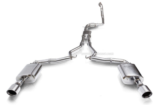 Valvetronic Exhaust System for Ford Mustang MK6 2.3T EcoBoost Dual Tips 15+