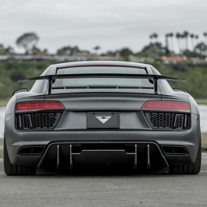 Audi Pre-Preg Carbon Fiber Vorsteiner Style Rear Diffuser for R8 Gen 2 PFL