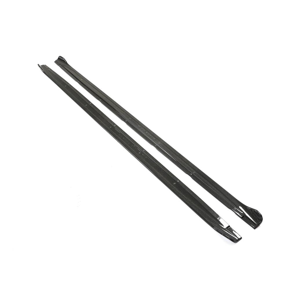 Audi Carbon Fiber JSL Style Side Skirts for 8Y Sedan