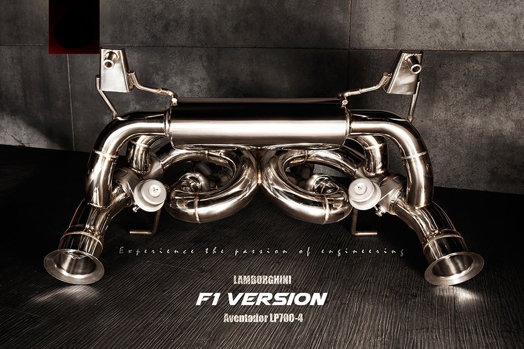 Valvetronic Exhaust System for Lamborghini Aventador F1 High Pitch Version LP700-4 11+