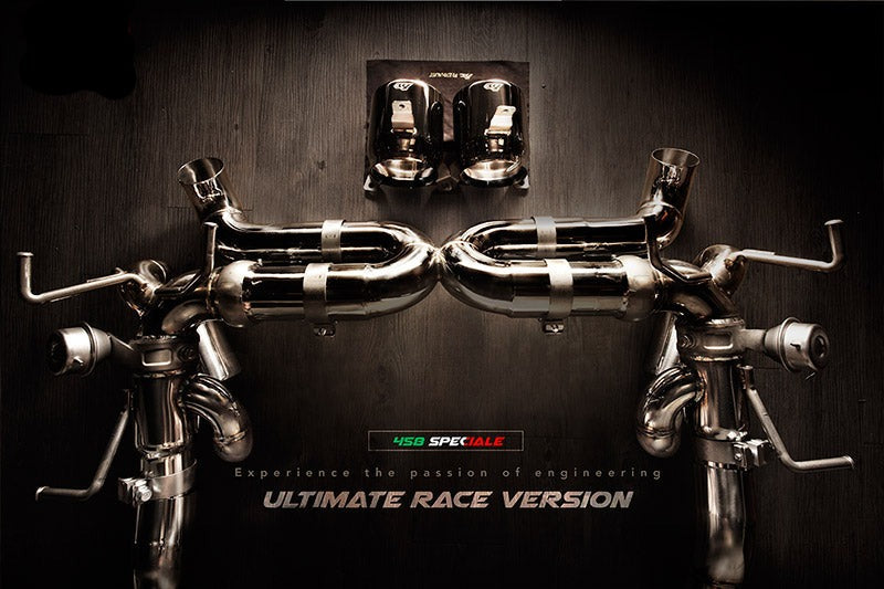 Valvetronic Exhaust System for Ferrari 458 Speciale 13-15