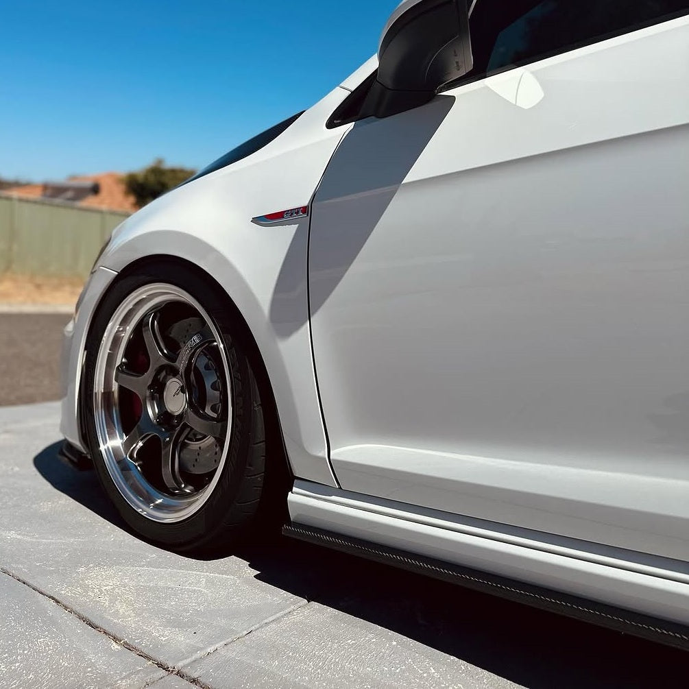Volkswagen Empero Designs Carbon Fiber Revozport  Side Skirts for Golf MK7 & 7.5