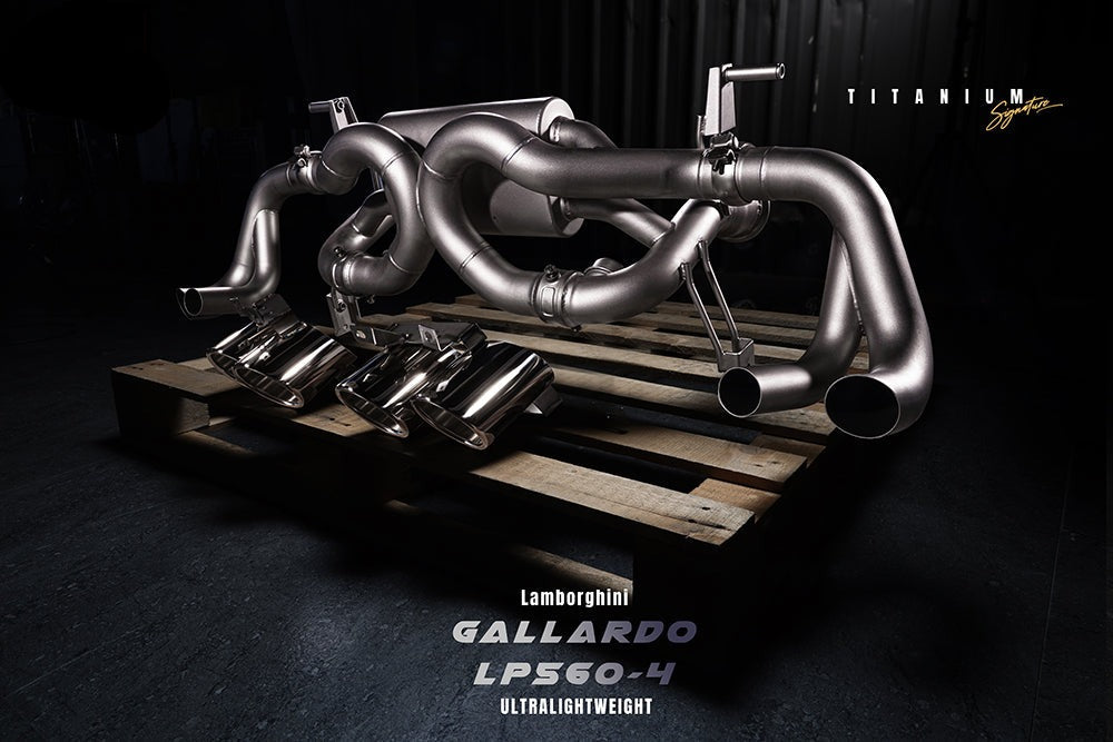 Valvetronic Exhaust System for Lamborghini Gallardo LP560-4 Titanium Signature Series 08-13