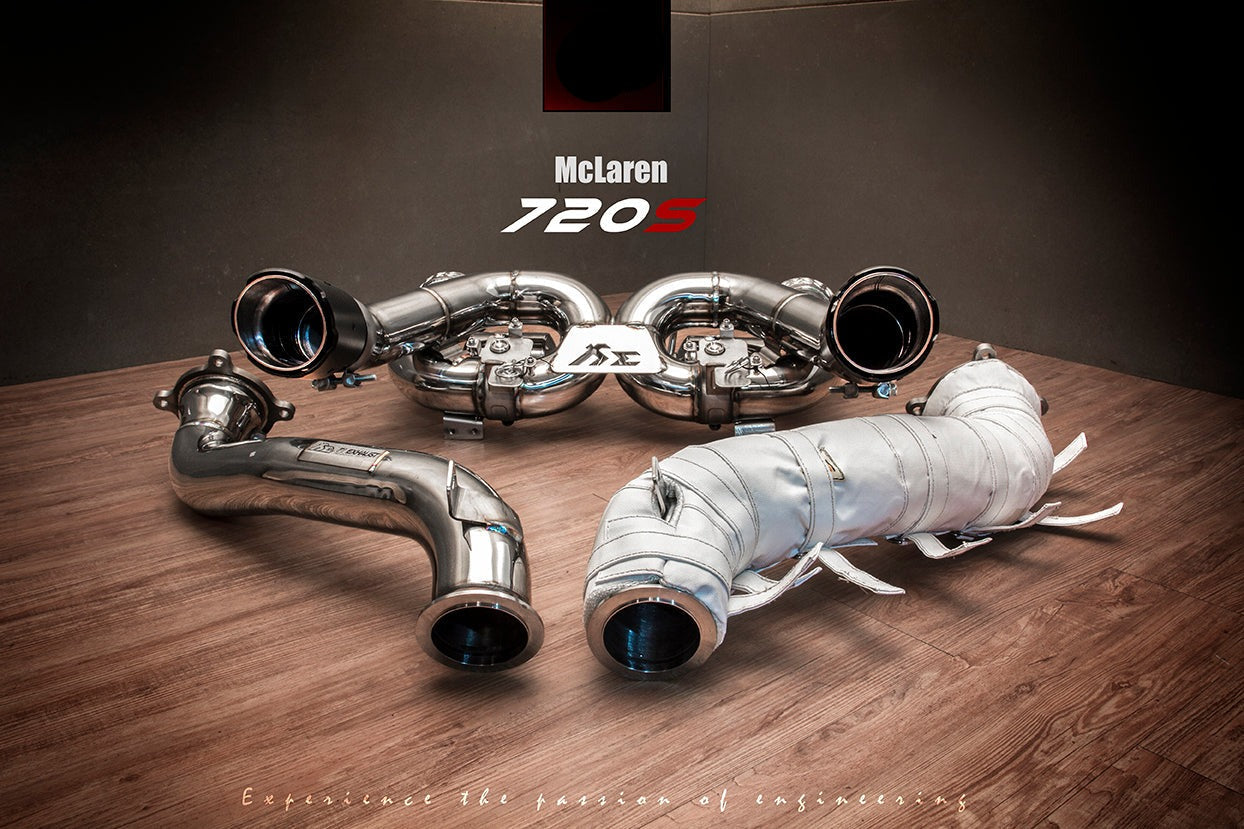 Valvetronic Exhaust System for Mclaren 720S 4.0TT V8 17+